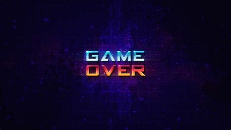 Game Over 4k Wallpapers .